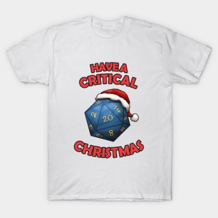 Have a Critical Christmas D20 T-Shirt